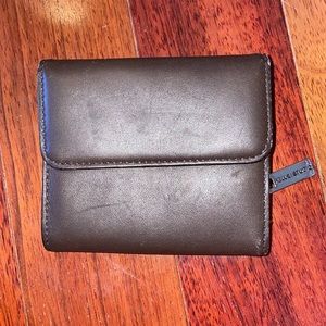 Like New Pelle Studio Wilson’s Leather Brown Trifold Wallet